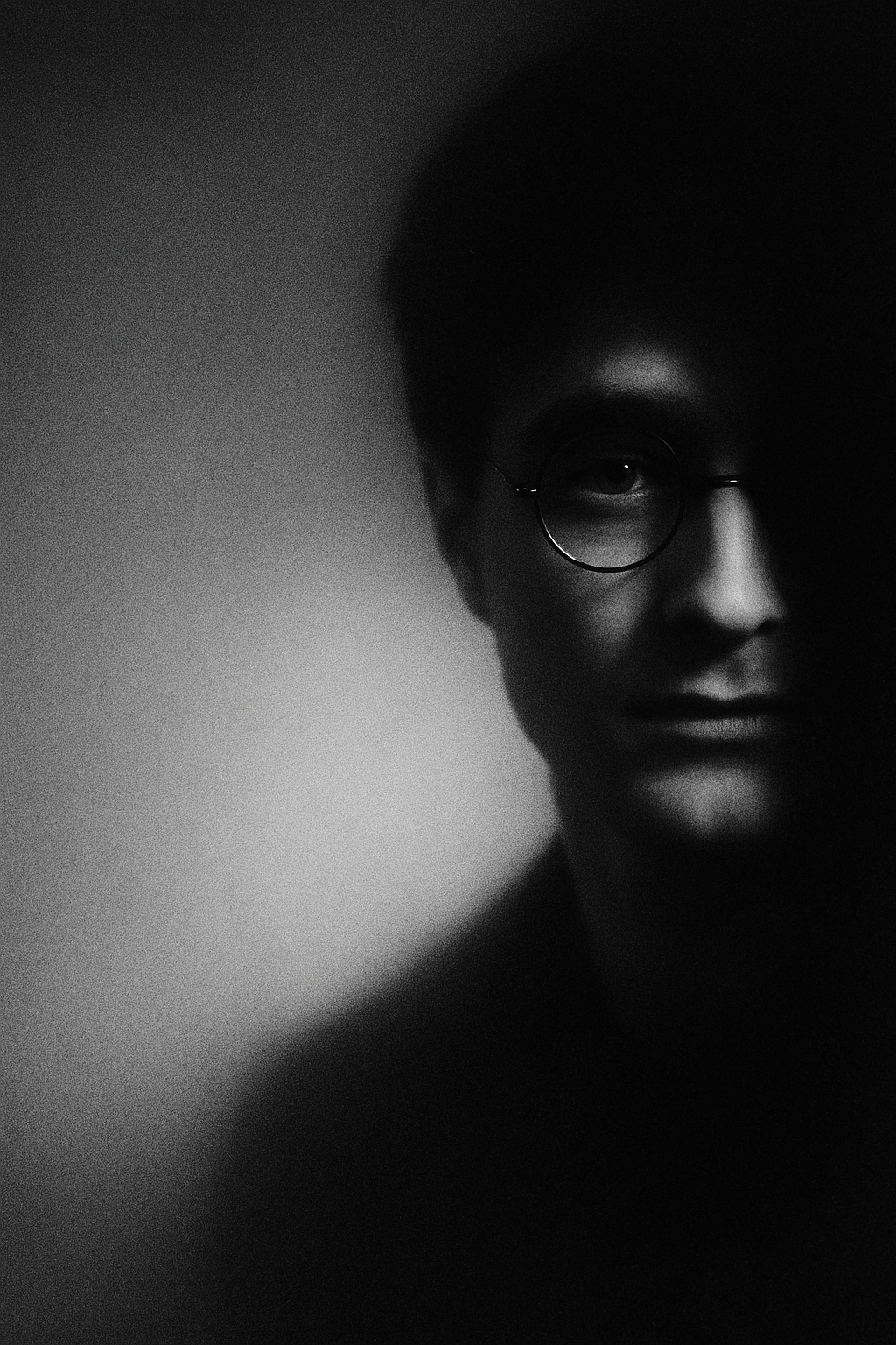 Black and White Portrait Art